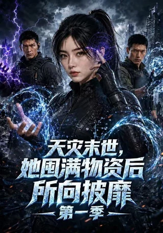 天灾末世，她囤满物资后所向披靡！封面